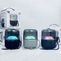 Speaker Bluetooth Portabel TG325 dengan Tali Lanyard, BT 5.1, Lampu LED RGB Warna-warni, TWS Stereo Pairing, Kartu TF, Baterai 1800mAh