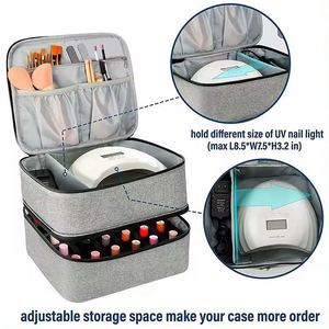 Échantillon Gratuit - Sac de Rangement Personnalisé pour Vernis à Ongles, Étui Cosmétique, Organisateur de Pinceaux et Vernis à Ongles - Product Image 4