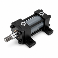 Cylindre hydraulique à double effet de type biellette durable pour la fabrication de composants de matériel lourd et d'équipements de construction