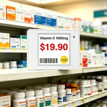 1.54 Inch  Electronic Shelf Label  E Ink Digital Price Tag ESL for Clothing Pharmacy Shop