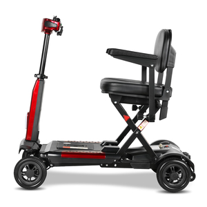 Scooter électrique pliable à quatre roues KSM-909 avec logo personnalisé, batterie au lithium amovible, moteur sans balais, idéal pour les déplacements - Product Image 5