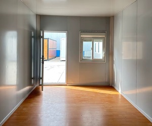 Las Mejores Tarifas en Casas Modulares Prefabricadas Portátiles y Desmontables, Diseño de Panel Sándwich, Casa Contenedor de Acero en Paquete Plano - Product Image 3