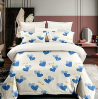Parure de lit imprimée 3D motif dessin animé, douce pour la peau, taille TWIN, housse de couette mignonne motif éléphant en polyester/coton
