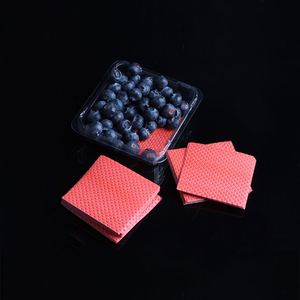 PE Film Cellulose Pulp <b>Material</b> High Quality Fresh Fruit Absorbent Pad for Food <b>Pack</b> - Product Image 2