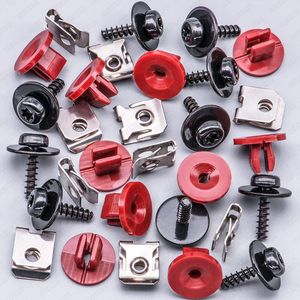 Kit de tornillos para protector de salpicaduras del motor, 30 piezas, clips de metal y plástico, pernos y tuercas para reparación y reemplazo de automóviles - Product Image 4