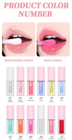 Brillant à lèvres maquillage pour femmes, repulpeur de lèvres, marque privée, hydratant, huile naturelle pour les lèvres