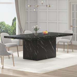 <span class=keywords><strong>Tavolo</strong></span> da pranzo contemporaneo di lusso per 4-6 mobili in marmo moderno <span class=keywords><strong>allungabile</strong></span> per appartamento Villa soggiorno <span class=keywords><strong>sala</strong></span> da pranzo cucina - Product Image 3