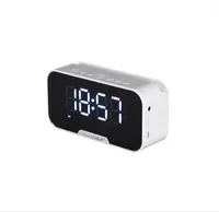 Vodafone Radio Control LED Alarm Clock with Temperature portable-speakers Sensor Cool Home Mobile FM Digital Clock with Radio