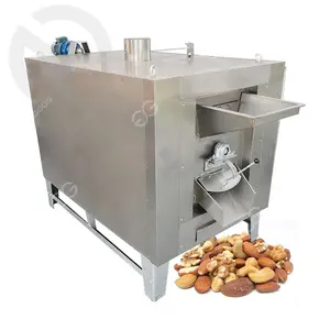 Commercial Gas-fire Small Pine Nuts Roaster Almond Roasting Machine