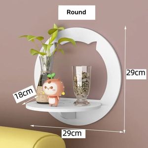 Estantes Decorativos de Plástico para Flores, sin Perforaciones, para Macetas, Adornos, Almacenamiento, para Dormitorio, Sala de Estar, Venta al por Mayor - Product Image 3