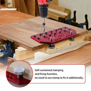 TEBAK W-146 Holz verbindungen Präzision 3 in 1 Dübel vorrichtung Laser markierung skala Einstellbare Taschen loch vorrichtung Bohr führung Ortung - Product Image 3