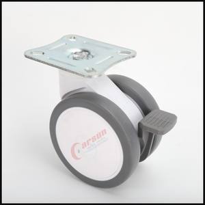 उच्च गुणवत्ता वाले कारखाने की कीमत 3/4/5 इंच मेडिकल कैस्टर अस्पताल बिस्तर कैस्टर व्हील - Product Image 4