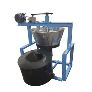 Mezcladora Industrial de Alimentos de Acero Inoxidable Comercial, Agitador Automático para la Elaboración de Khoya y Mawa, Olla Mezcladora con Chaqueta de Calentamiento - Product Image 3