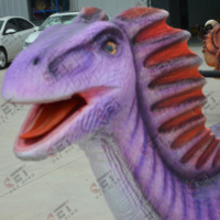 Ankylosaurus Mecánico, Dinosaurio Caminante para Parques Temáticos, Robot de Tamaño Real, Atracciones Interactivas para Parques de Diversiones