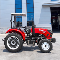 Traktor Pertanian Mini LUYU 4X4 50hp 70HP Mesin Diesel dengan Kanopi