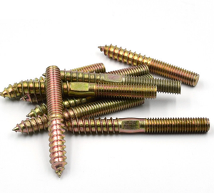 6Mm 8Mm Mạ Kẽm Đôi Ren Kết Thúc Đầu Vít Gỗ Tự Khai Thác Vít Kết Nối Đồ Nội Thất Fastener Sofa Bu Lông - Product Image 5