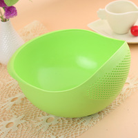 Plastic Wassen Rijst Zeef Keuken Multi-Functionele Wasmand Afvoer Water Wassen Rijst Wassen Fruit En Groente Bassin