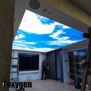 Techo LED Ignífugo con Efecto Cielo Azul UV, Techo Publicitario de Película Suave de Alta Gama, Luz de Techo Translúcida, Techo Extensible con Efecto Cielo 3D - Product Image 3