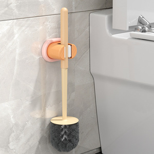 Multifunction Plastic Mop Hook Wall Mounted Stainless Steel Round For Bathroom Storage - Product Image 4