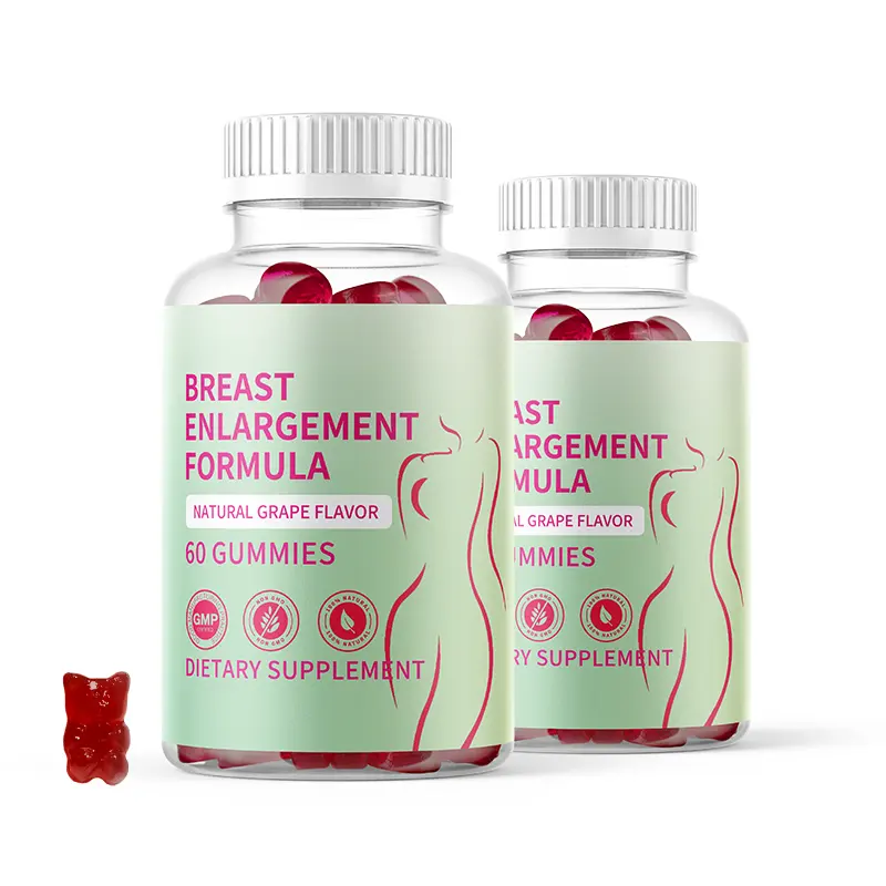 OEM/ODM Breast Enlargement Gummies Breast Curves Enhancement Gummies For Firming and Lifting