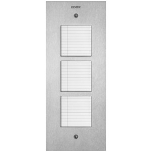Plaque signalétique en acier Steely 2F Plus, 34,2 cm de longueur, 6,6 cm de hauteur, plaques en acier inoxydable - Product Image 1