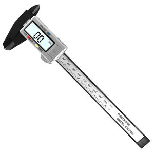 Calibrador Vernier Digital de Plástico al por Mayor, 1 Unidad, Pantalla Digital 0-150mm, Regla, Micrómetro Electrónico, Herramienta de Medición de Altura y Profundidad - Product Image 5