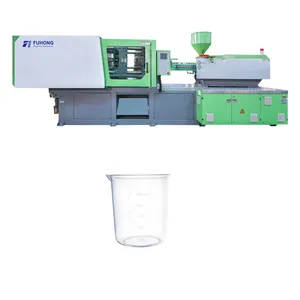 Plastic laboratory measuring cup making mold manufacturing 170 ton injection molding machine