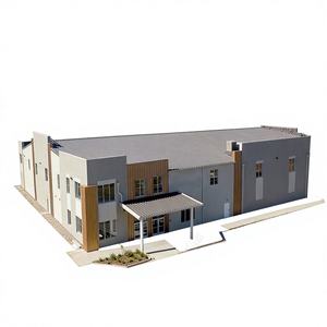 Bâtiment en structure d'acier isolé PEB Space Frame Court Center Elite pour écoles, design moderne, durée de vie de 50 ans, résistant aux vents forts - Product Image 1