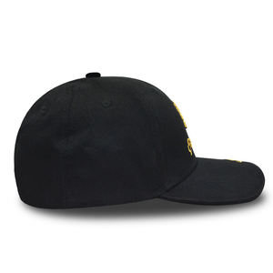 Casquette de baseball avec logo brodé doré, casquettes de baseball personnalisées avec logo doré, casquette de baseball à visière sandwich - Product Image 5