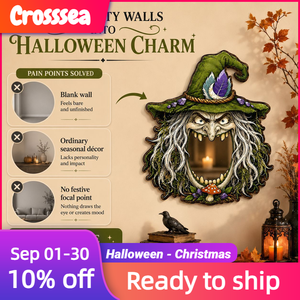 <span class=keywords><strong>Miroir</strong></span> en bois sorcière Halloween 2026, best-seller - Décoration murale gothique vintage sombre pour toile de fond de fête et accent décoratif pour la <span class=keywords><strong>maison</strong></span> - Product Image 2