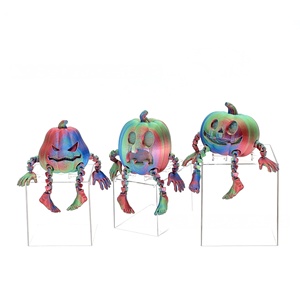 โมเดลฟักทองพิมพ์ 3 มิติแบบกำหนดเอง ชุดตกแต่งฮาโลวีนสำหรับวางบนโต๊ะ - Product Image 5