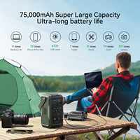 JOYROOM-Boîtier de batterie externe lithium de 100W, batterie externe portable de type C de grande capacité, 75000mAh, pour ordinateur portable