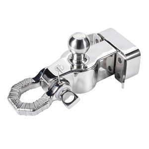 Crochet de remorque <span class=keywords><strong>à</strong></span> manille en acier inoxydable et espacement des trous de vis 85x45mm - Product Image 1