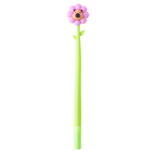 Stylo à secouer Kapibala, design floral de dessin animé, jouet de dessin pour enfants de 3 à 6 ans, unisexe, papeterie en plastique, cadeau - Product Image 5