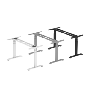 Sang trọng thông minh động cơ kép Chiều cao bàn có thể điều chỉnh khung Ergonomic mở rộng ngồi và đứng OEM ODM nâng bàn khung - Product Image 1