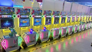 Coin Operated Newest Kids <strong>Gun</strong> <strong>Shooting</strong> <strong>Game</strong> HD LCD Racing Simulator Video <strong>Arcade</strong> Amusement <strong>Machine</strong> for FEC with Cards Out - Product Image 6