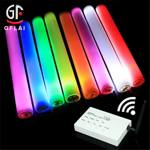 Heiße Fernbedienung Baton Luminous LED Flash ing Stick On Lights LED Foam Sticks