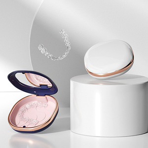 Estuche Portátil para Aparatos Ortodóncicos JUXINDA, Libre <span class=keywords><strong>de</strong></span> BPA, con Espejo, Color y Logotipo Personalizables, Embalaje Personalizado - Product Image 1