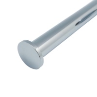 Porte-papier toilette Metalique 55021B-CR, porte-rouleau de papier toilette mural en acier inoxydable de qualité supérieure, résistant à la rouille, pour salle de bain