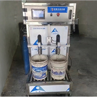 20l Trommel Weeg-En Vulmachine Voor Chemische Oliesmeermiddelen Plc Kerncomponenten Glazen Plastic Fles/Flesje Vulmachine