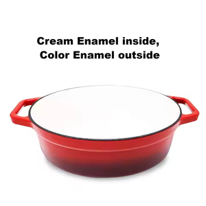 Batterie de cuisine <span class=keywords><strong>en</strong></span> <span class=keywords><strong>fonte</strong></span> pour cuisinière <span class=keywords><strong>en</strong></span> céramique <span class=keywords><strong>en</strong></span> stock d'usine - Product Image 3