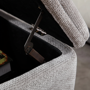 Lunari ม้านั่งเก็บของแบบฝาพับที่ได้รับแรงบันดาลใจจากสแกนดิเนเวียนที่เก็บของแบบมินิมอลลิสต์สำหรับทางเข้าห้องนั่งเล่นเฟอร์นิเจอร์ - Product Image 1