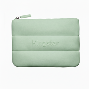 Customized Embossed Logo Bubble Puffy Large Water Resistant Neoprene Fashion Portable for Pouch Cosmetic <strong>Bag</strong> <strong>Makeup</strong> <strong>Bag</strong> - Product Image 5