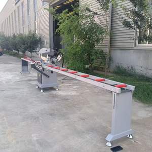 <span class=keywords><strong>Machine</strong></span> à découper les profilés d'angle en aluminium Scie à fenêtre en aluminium à tête unique pour PVC à angle variable - Product Image 2