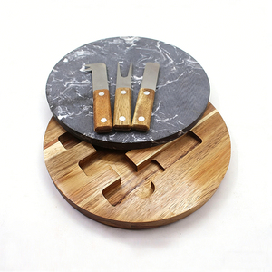 Set <span class=keywords><strong>di</strong></span> Lusso per Formaggi e Salumi - Vassoio in Legno Premium con Cassetto per Chef Casalinghi e Intrattenimenti Festivi - Product Image 6