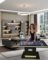 Mesa Interactiva LCD Multitáctil, Pantalla Inteligente Android para Publicidad Digital en Cafeterías, Hoteles y Restaurantes