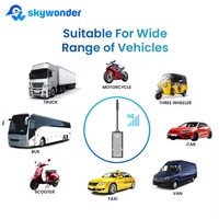 Rastreador Vehicular Impermeable Skywonder 4G+2G GLONASS/GPS/BeiDou de Modo Dual con Corte Remoto de Combustible/Corriente y Análisis del Comportamiento de Conducción