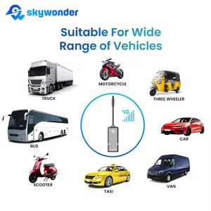 Localizador GPS/BeiDou de doble modo Skywonder 4G+2G para vehículos con corte remoto de combustible/energía, análisis del comportamiento de conducción y antirrobo - Product Image 6