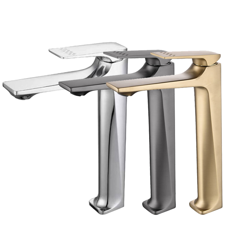 Modern Single Hole Mounted Deck Mount