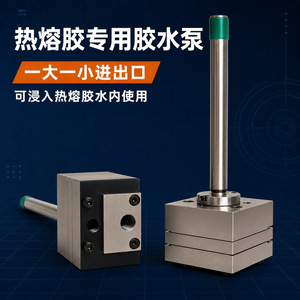 Pompe à engrenages à adhésif thermofusible Ruicheng RC-M-2026, type immersion, pour réservoir de colle - Product Image 4